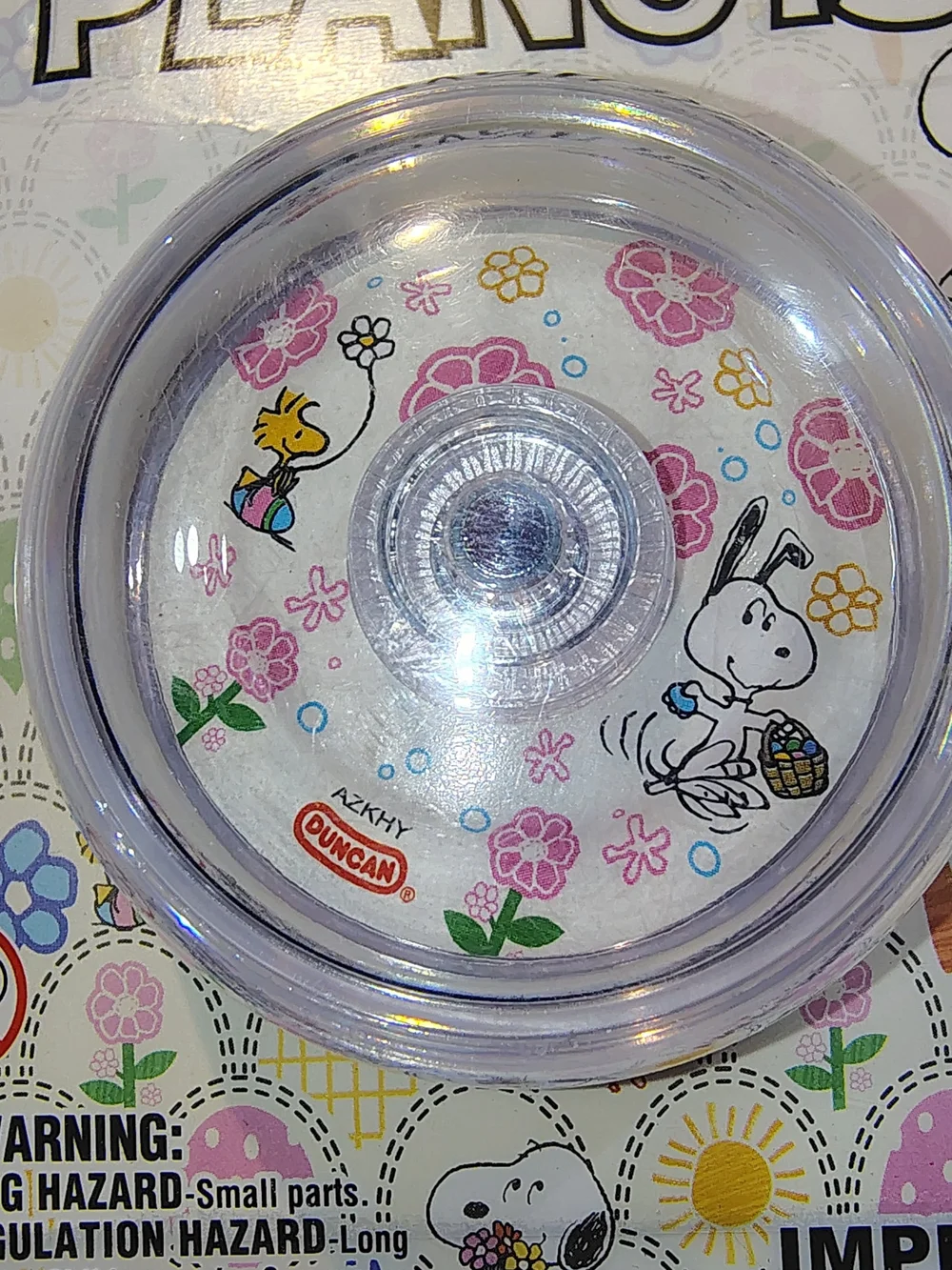 Duncan Peanuts Snoopy Kids Yo-Yo - Purple Floral